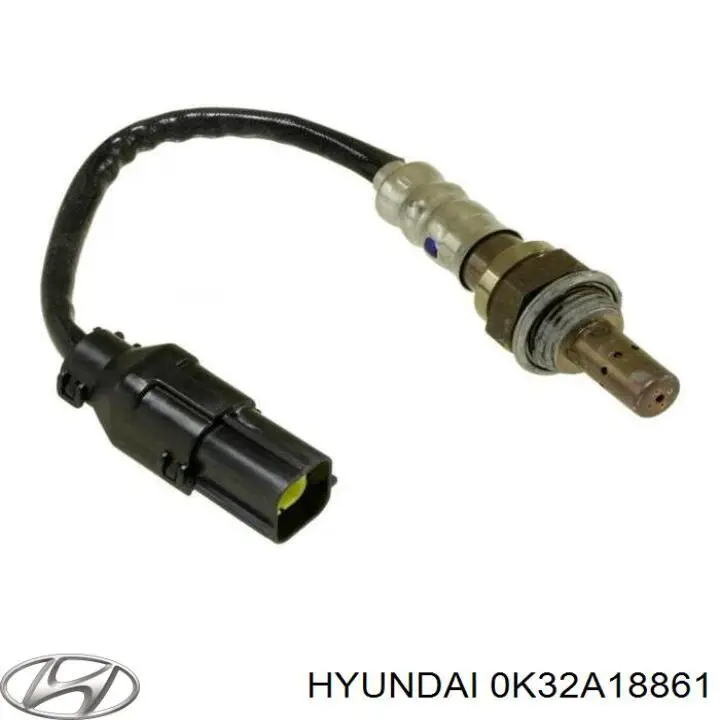 Лямбдазонд, датчик кисню до каталізатора Hyundai/Kia 0K32A18861 ціна, від 58.67 USD