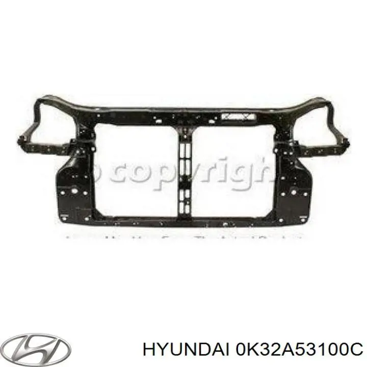 Панель передня Hyundai/Kia 0K32A53100C ціна, від 89.80 USD