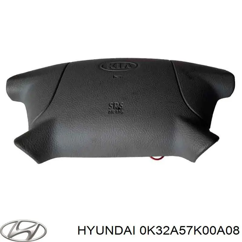 0K32A57K00A08 Hyundai/Kia подушка безпеки, водійська, airbag