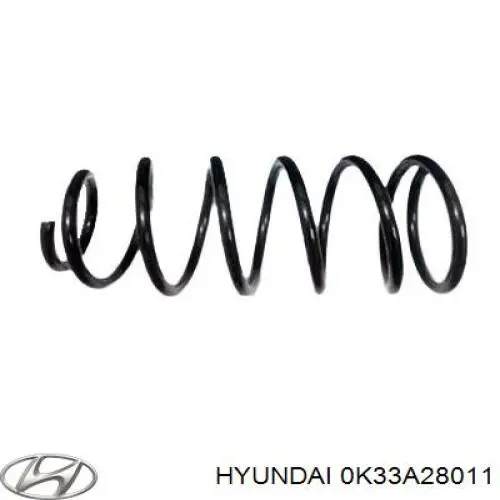 Пружина задня Hyundai/Kia 0K33A28011 ціна, від 24.93 USD