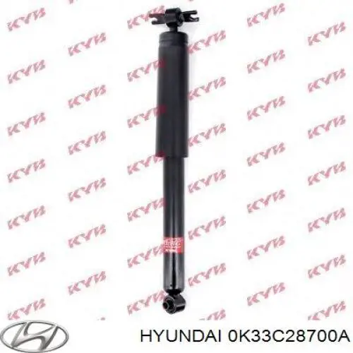 0K33C28700A Hyundai/Kia амортизатор задній