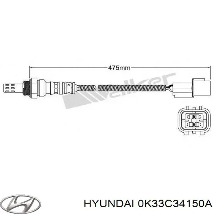 Стійка стабілізатора, переднього, права Hyundai/Kia 0K33C34150A ціна, від 6.71 USD