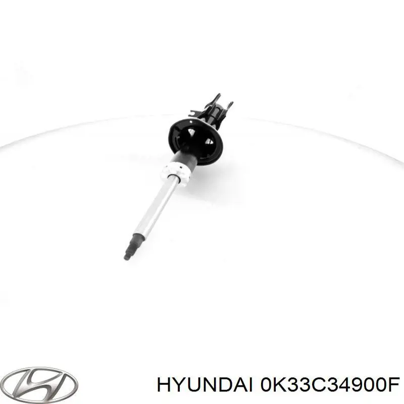 0K33C34900F Hyundai/Kia амортизатор передній, лівий