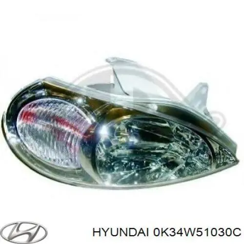 0K34W51030C Hyundai/Kia фара права