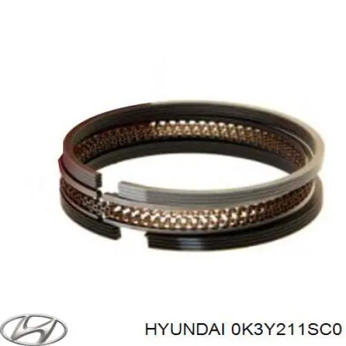 Поршні і шатуни Hyundai/Kia 0K3Y211SC0 ціна, від 89.89 USD