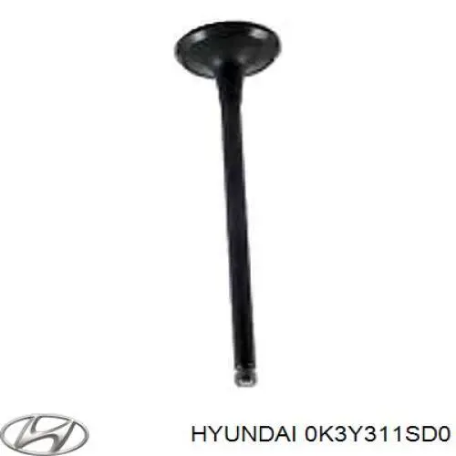 0K3Y311SD0 Hyundai/Kia кільця поршневі комплект на мотор, 1-й ремонт (+0,25)