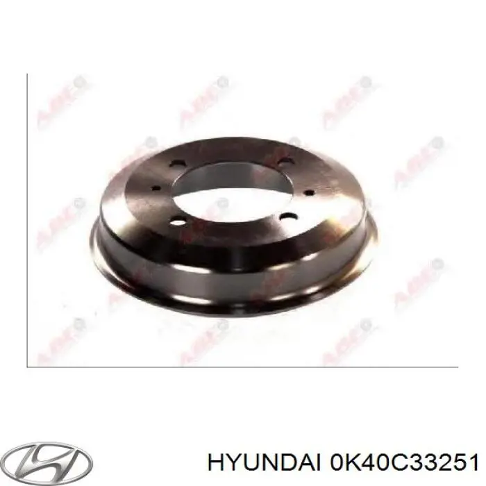 Купити 0K40C33251 Hyundai/Kia Ротор гальмівний
