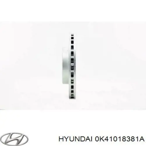 0K41018381A Hyundai/Kia ремінь приводний, агрегатів