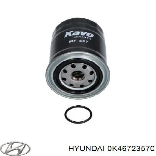 0K46723570 Hyundai/Kia Фільтр палива
