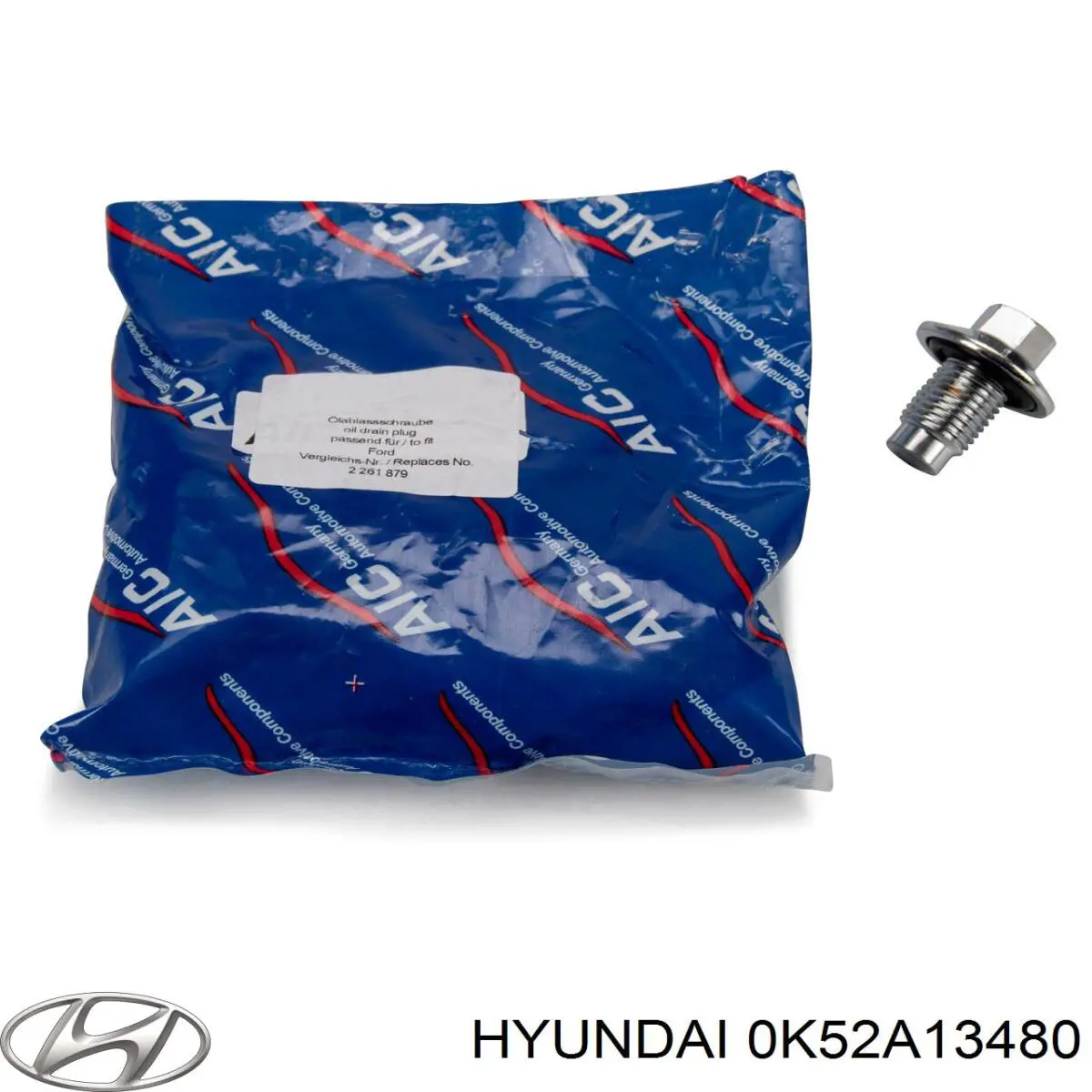 0K52A13480 Hyundai/Kia Фільтр палива
