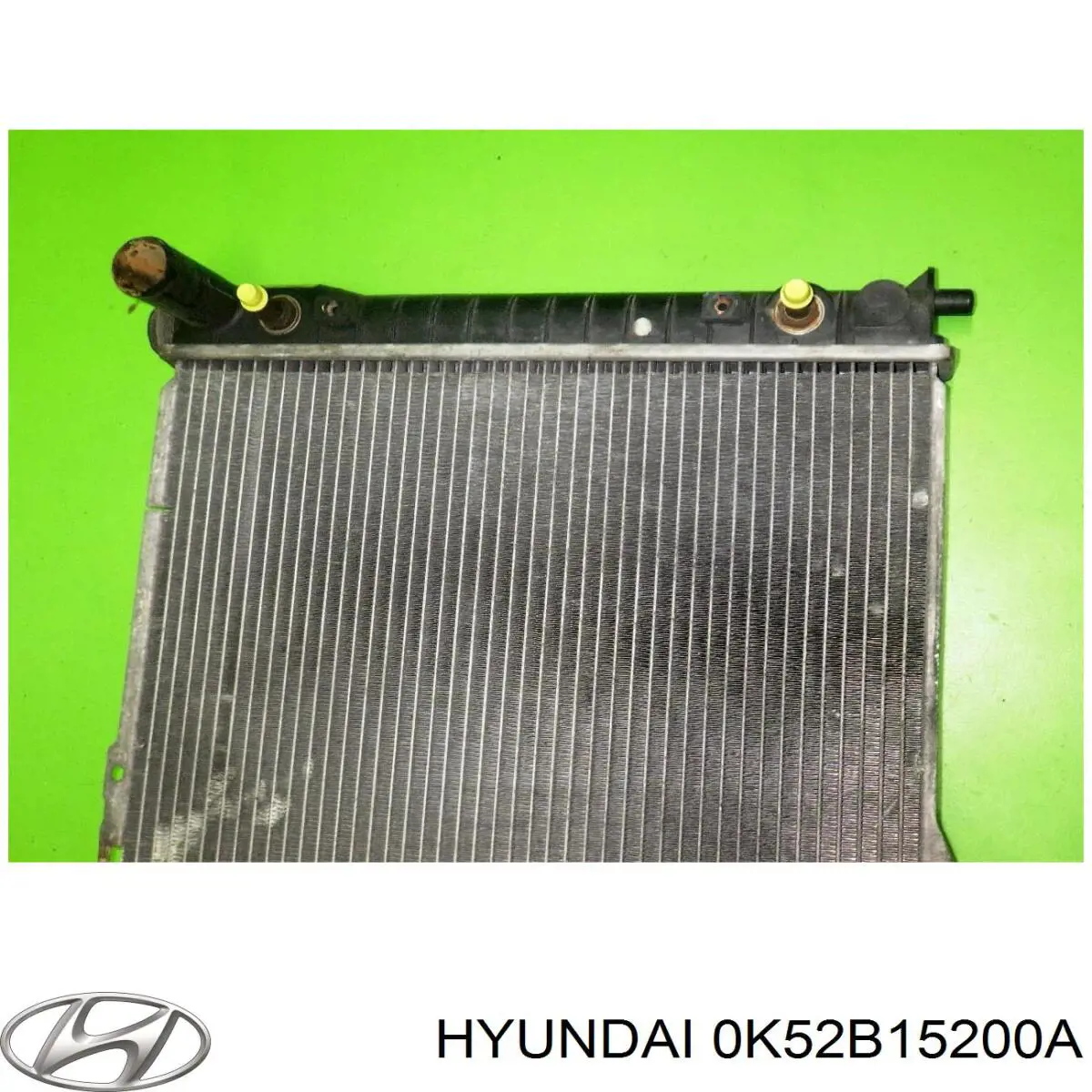 0K52B15200A Hyundai/Kia радіатор охолодження двигуна