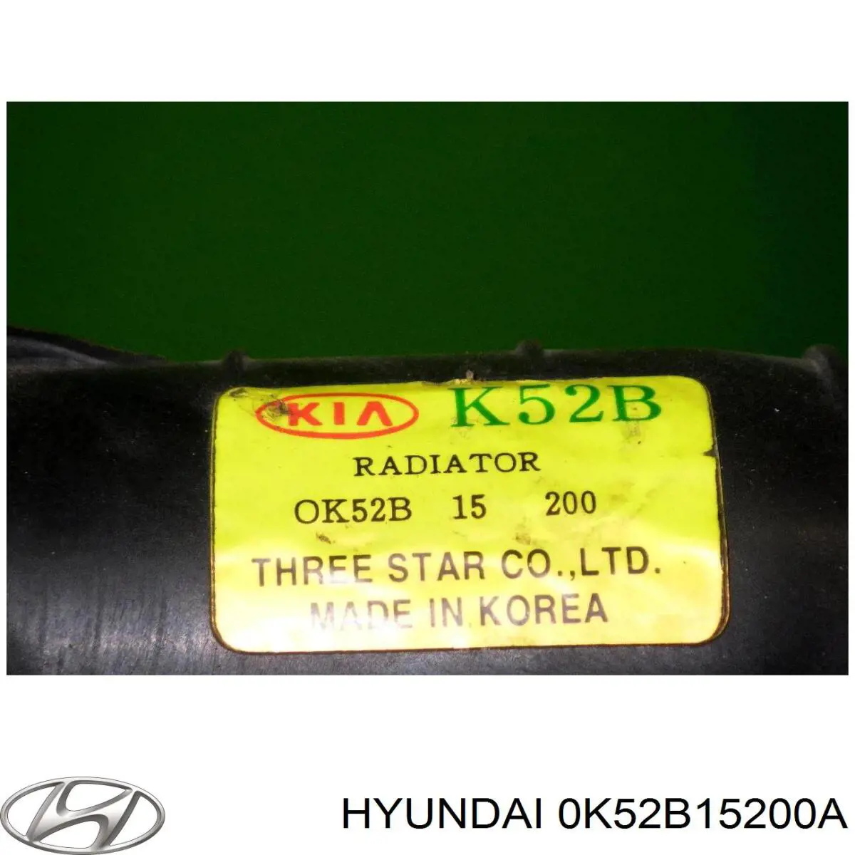 Купити 0K52B15200A Hyundai/Kia Радіатор двигуна