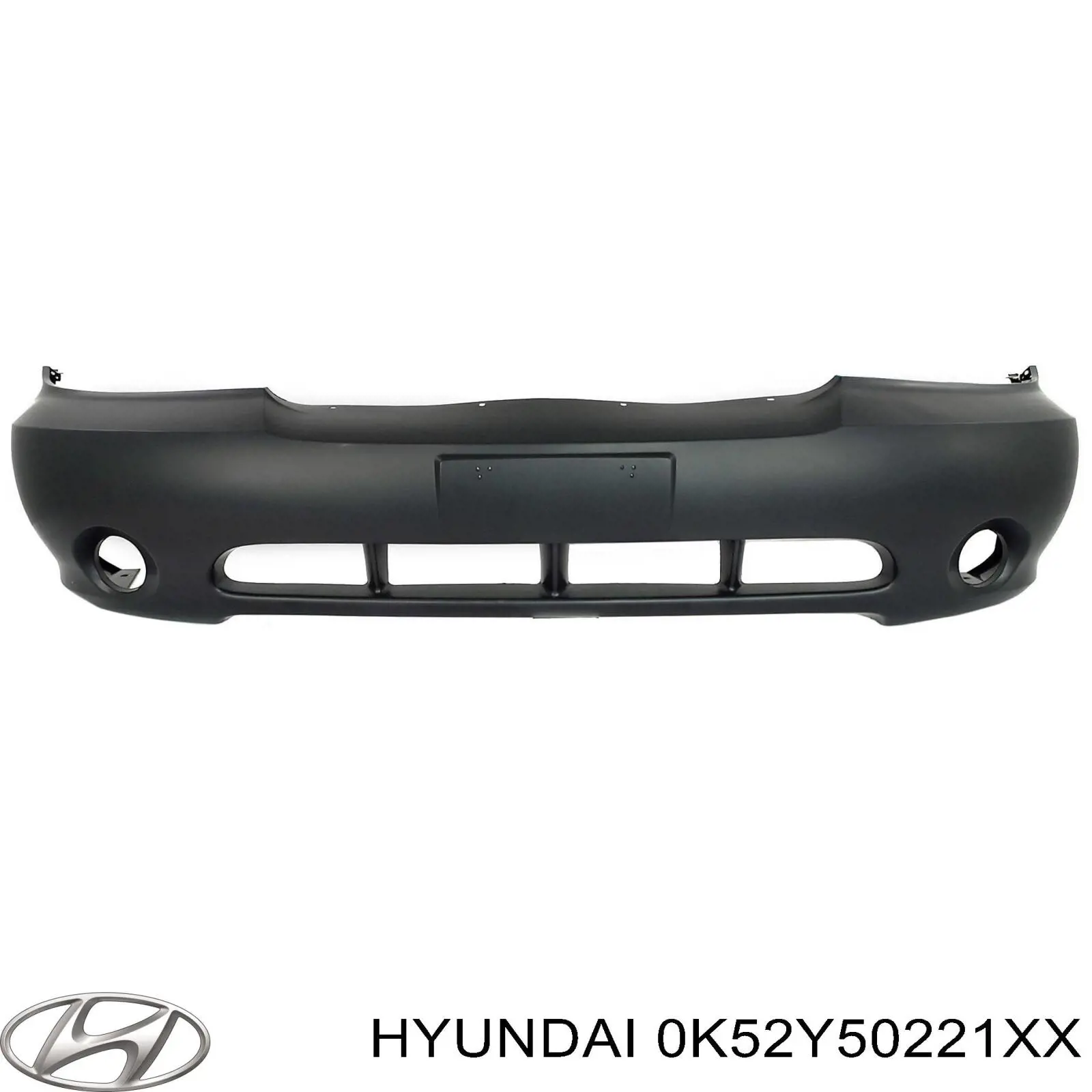 0K52Y50221XX Hyundai/Kia Буфер (бампер) задній