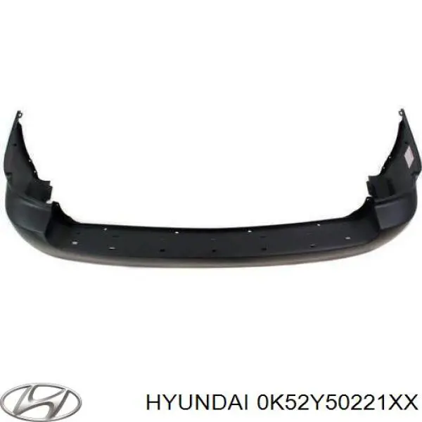 Купити 0K52Y50221XX Hyundai/Kia Задній бампер
