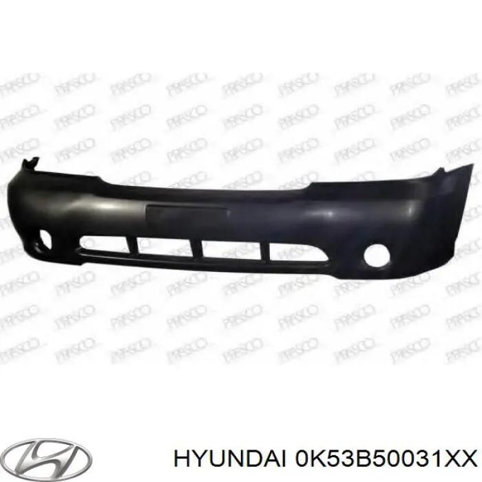 0K53B50031XX Hyundai/Kia бампер передній