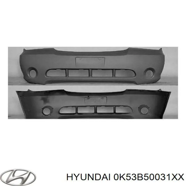 Бампер на авто Hyundai/Kia 0K53B50031XX ціна, від 411.16 USD