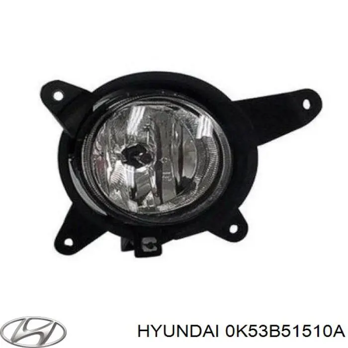Купити 0K53B51510A Hyundai/Kia Протитуманка права