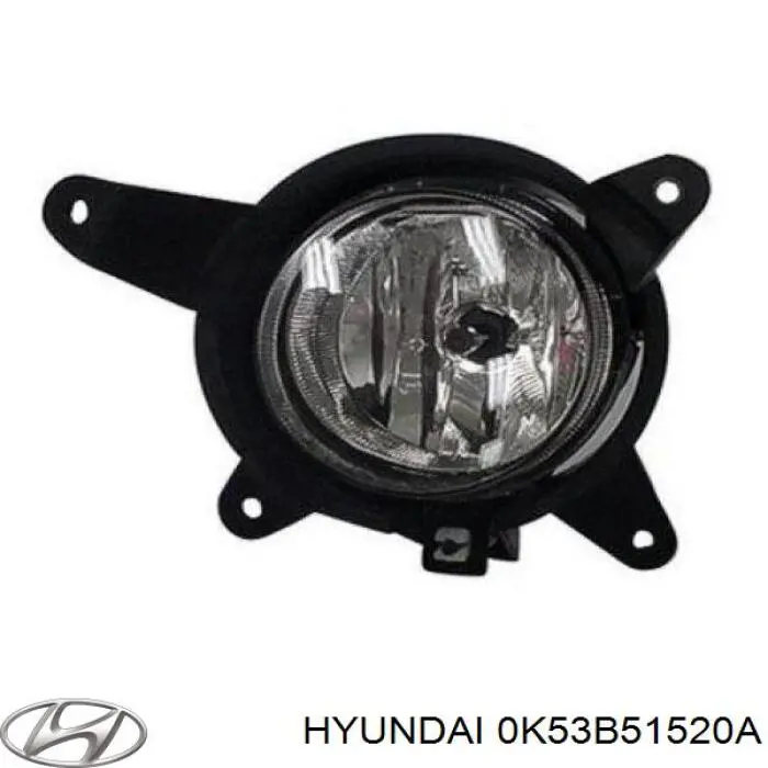 Протитуманка ліва Hyundai/Kia 0K53B51520A ціна, від 11.40 USD
