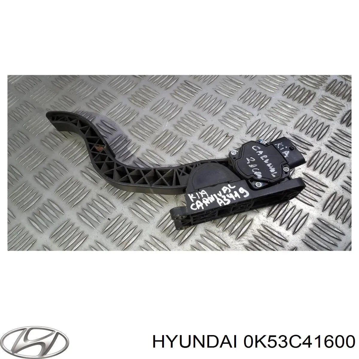 0K53C41600 Hyundai/Kia педаль газу (акселератора)