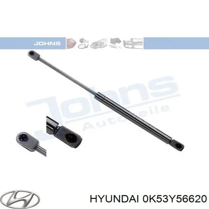 Купити 0K53Y56620 Hyundai/Kia Амортизатор під капот