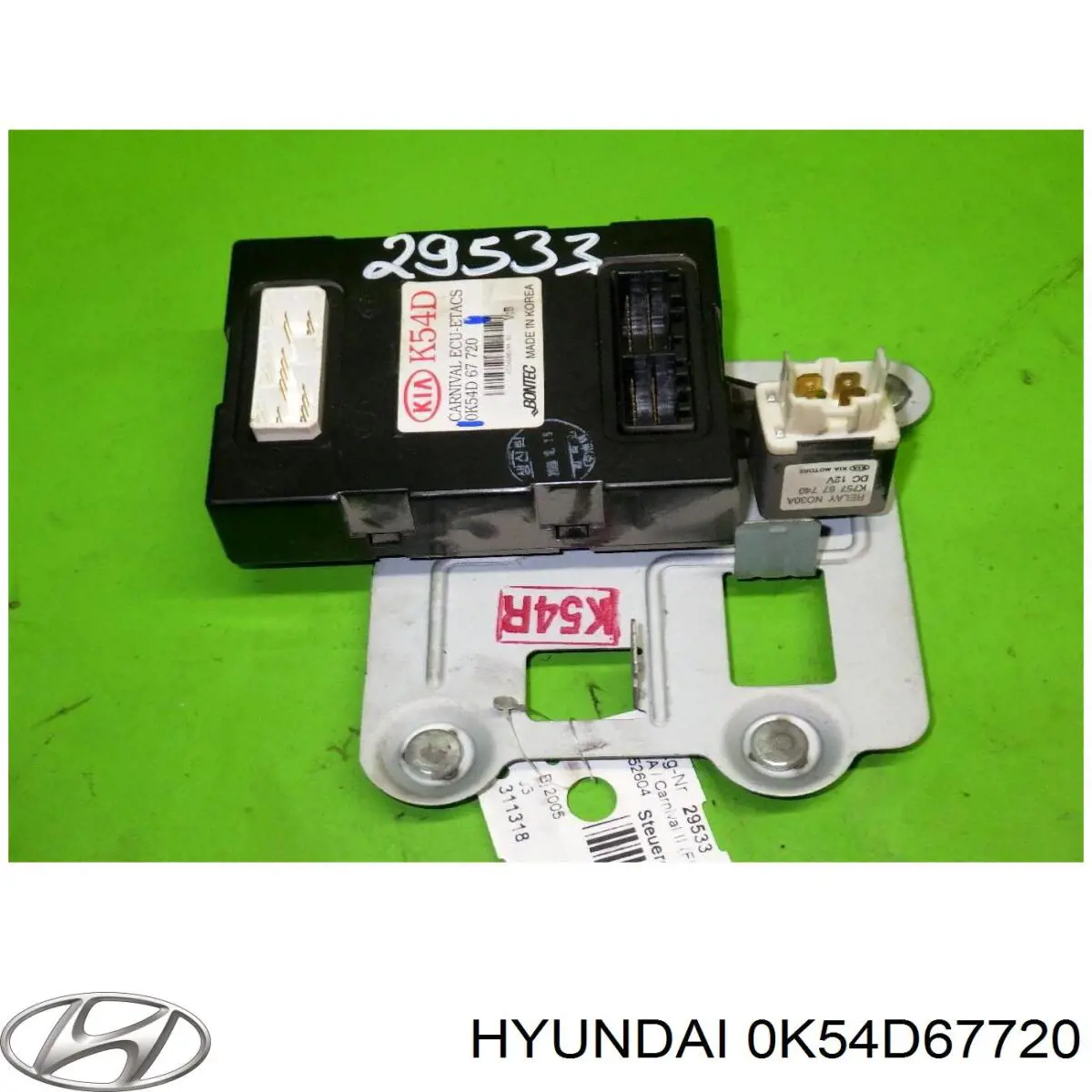  0K54D67720B Hyundai/Kia