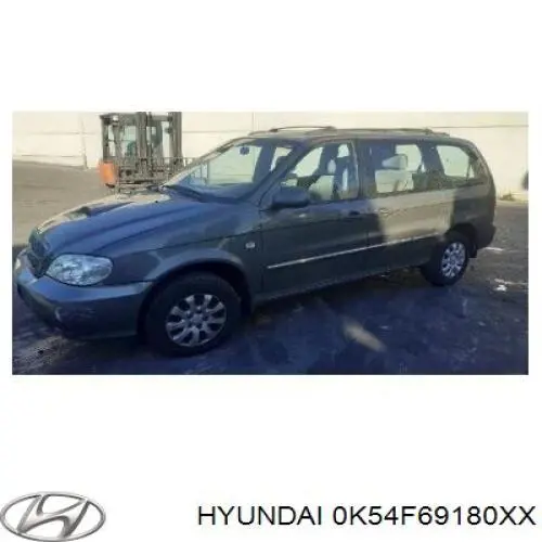Купити 0K54F69180XX Hyundai/Kia Бічне дзеркало заднього виду ліве