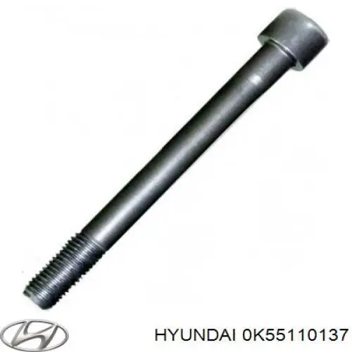 Болт головки блока циліндрів, ГБЦ 0K55110137 Hyundai/Kia