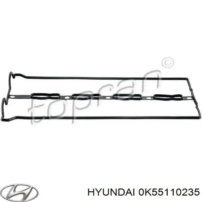 0K55110235 Hyundai/Kia Прокладка кришки клапанної 