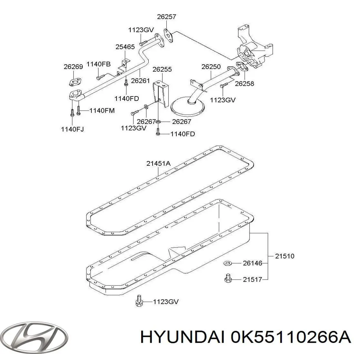 Купити 0K55110266A Hyundai/Kia 