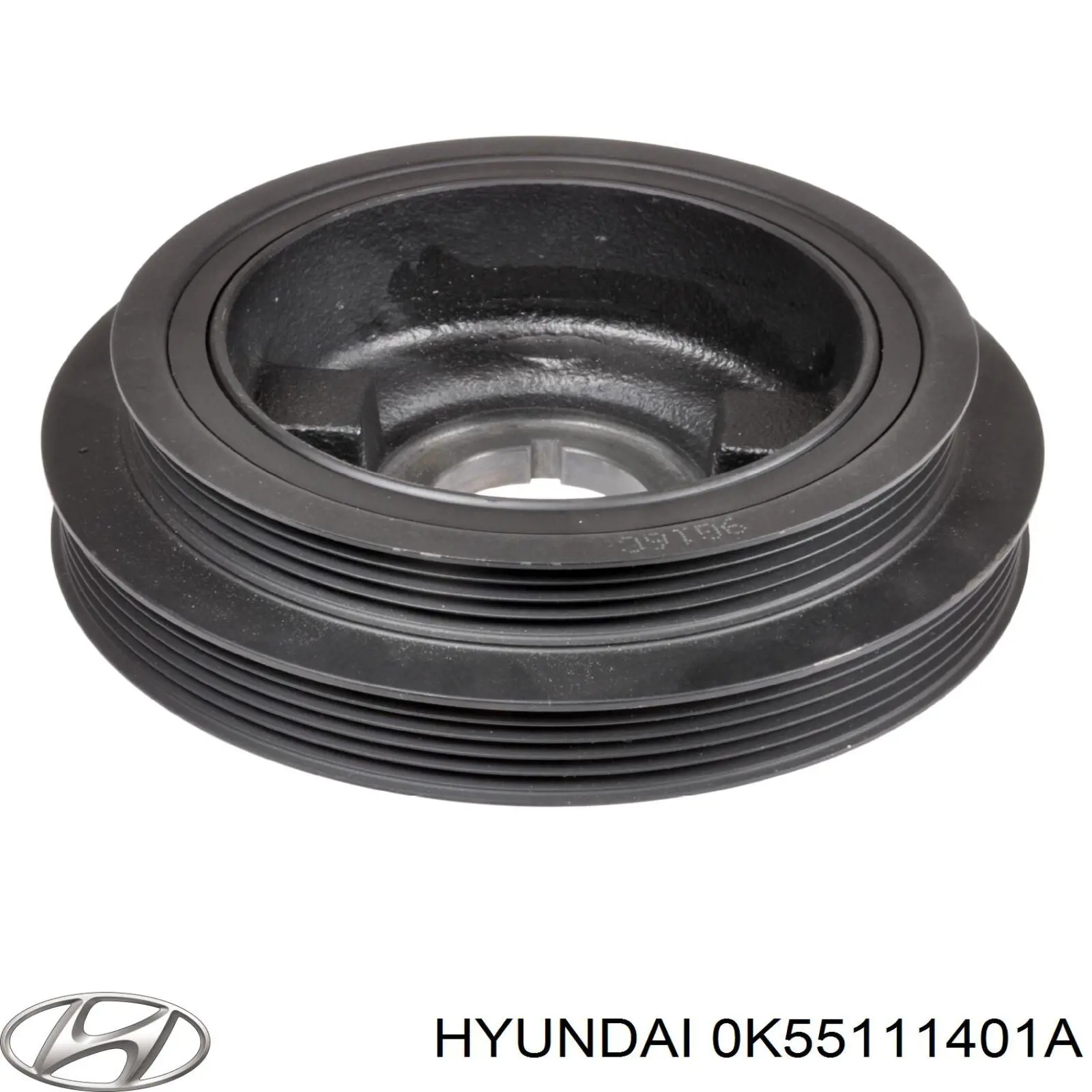 Купити 0K55111401 Hyundai/Kia Шків колінчастого вала