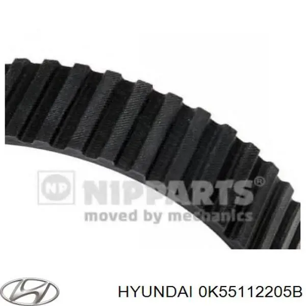 Зубчастий ремінь Hyundai/Kia 0K55112205B ціна, від 23.36 USD