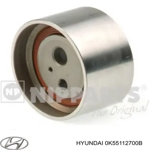 Ролик натягувача ременя ГРМ 0K55112700A Hyundai/Kia