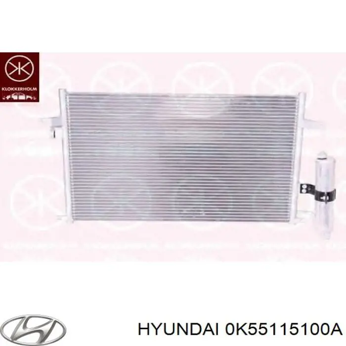 Помпа 0K55115100A Hyundai/Kia