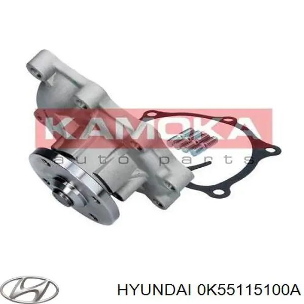 Купити 0K55115100A Hyundai/Kia Насос охолоджуючої рідини