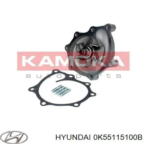 0K55115100B Hyundai/Kia Насос охолодження