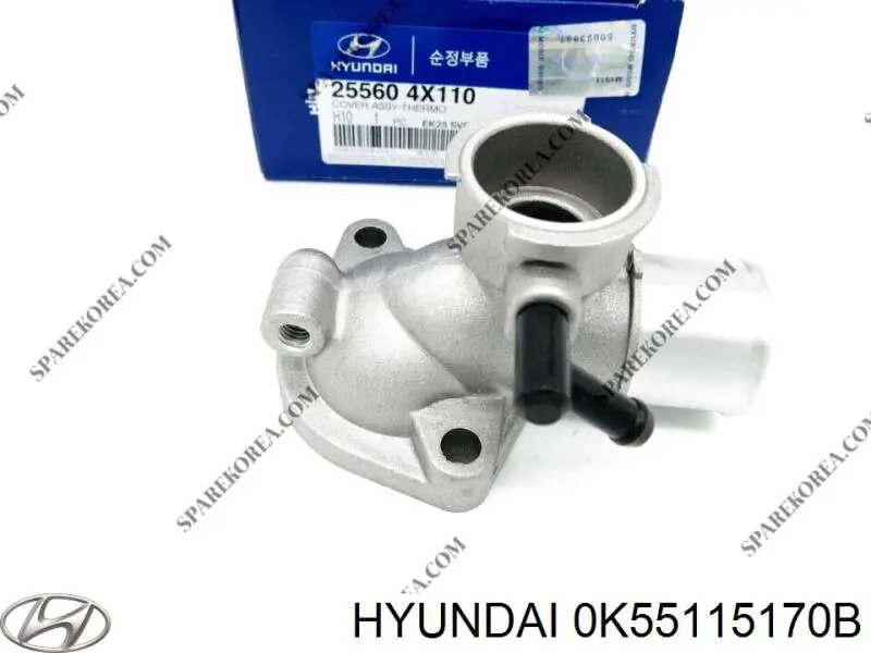 Кришка термостата Hyundai/Kia 0K55115170B ціна, від 8.98 USD