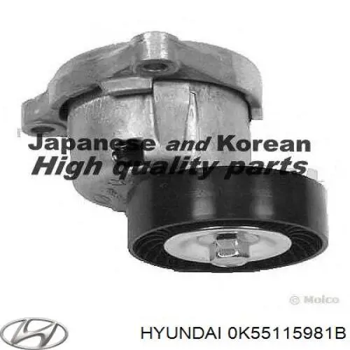 0K55115981B Hyundai/Kia Натяжна планка поліклинового ременя
