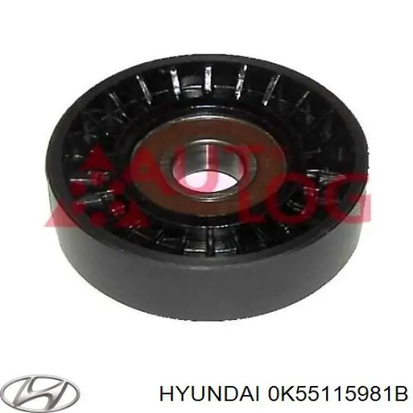 Натягувач приводного ременя 0K55115981B Hyundai/Kia