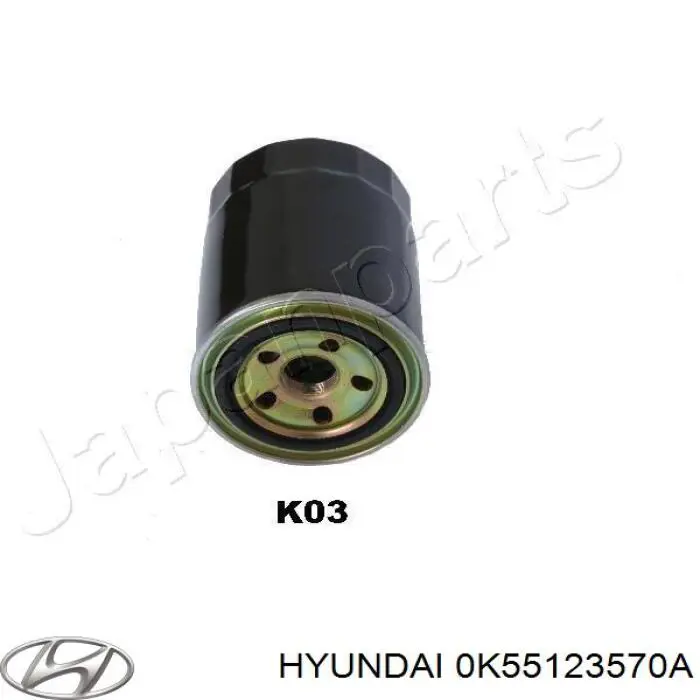 Фільтр тонкого очищення палива Hyundai/Kia 0K55123570A ціна, від 3.84 USD