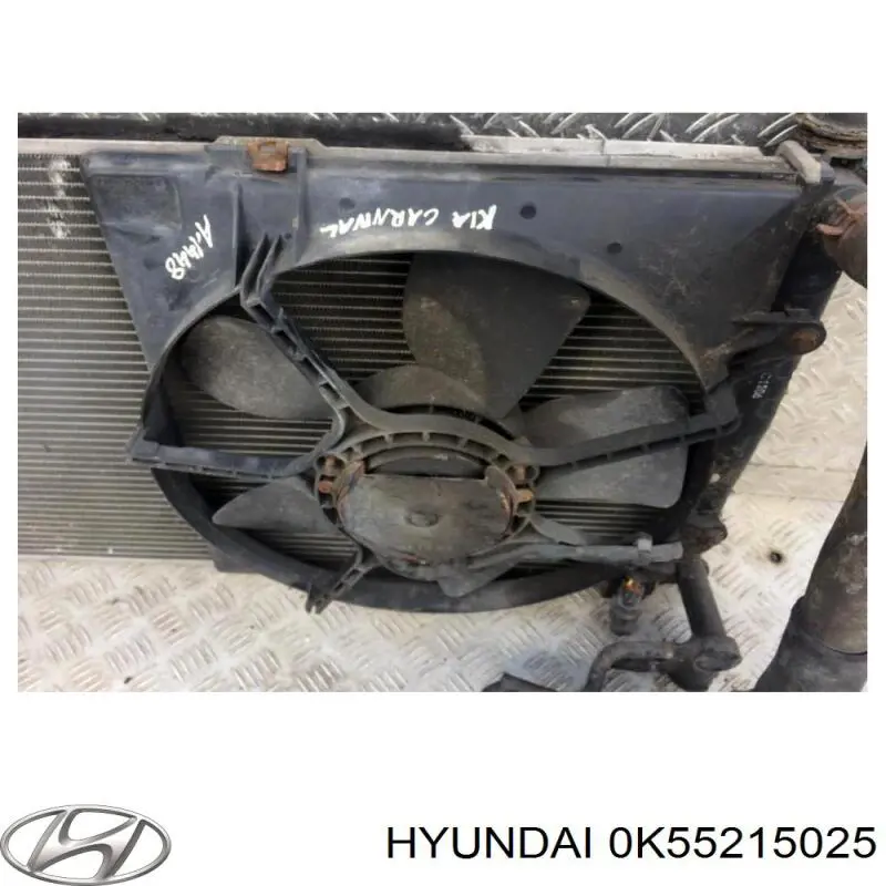Купити 0K55215025 Hyundai/Kia Дифузор вентилятора