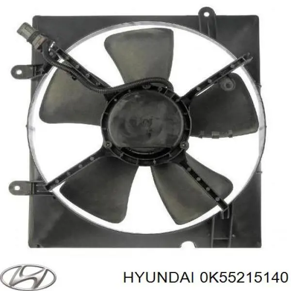 0K55215140 Hyundai/Kia Облицювання рамки радіатора
