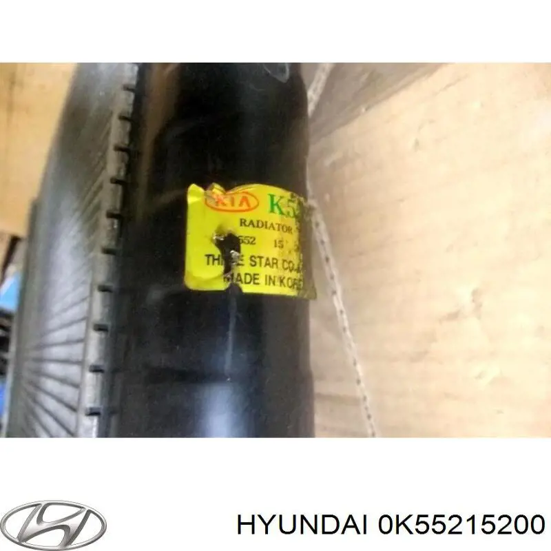 Радіатор K552 Hyundai/Kia