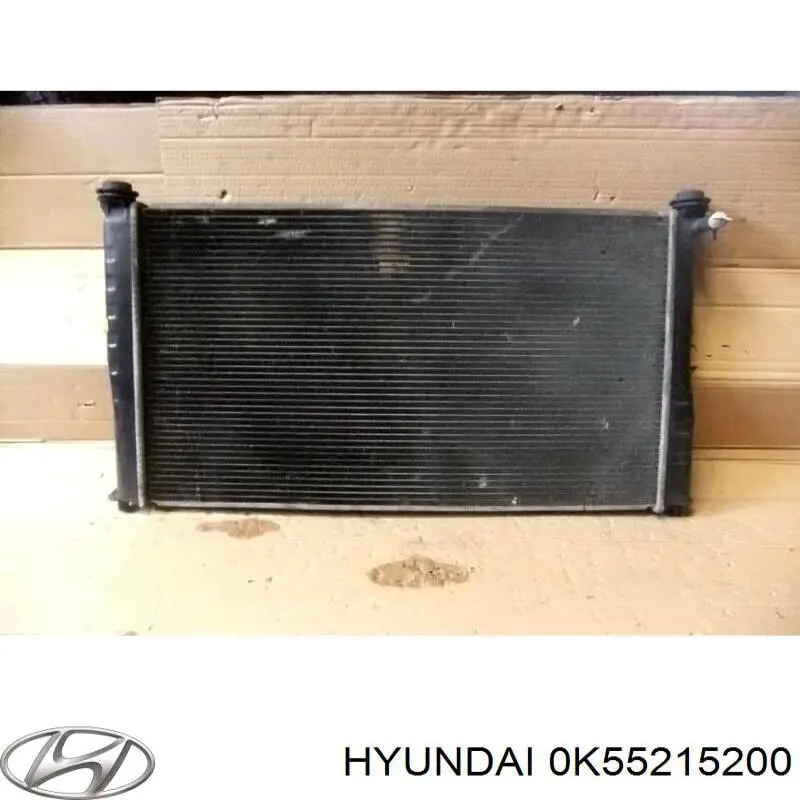 Радіатор K552 Hyundai/Kia