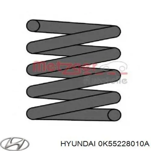 ZC5637A Japan Parts Пружина підвіски задня