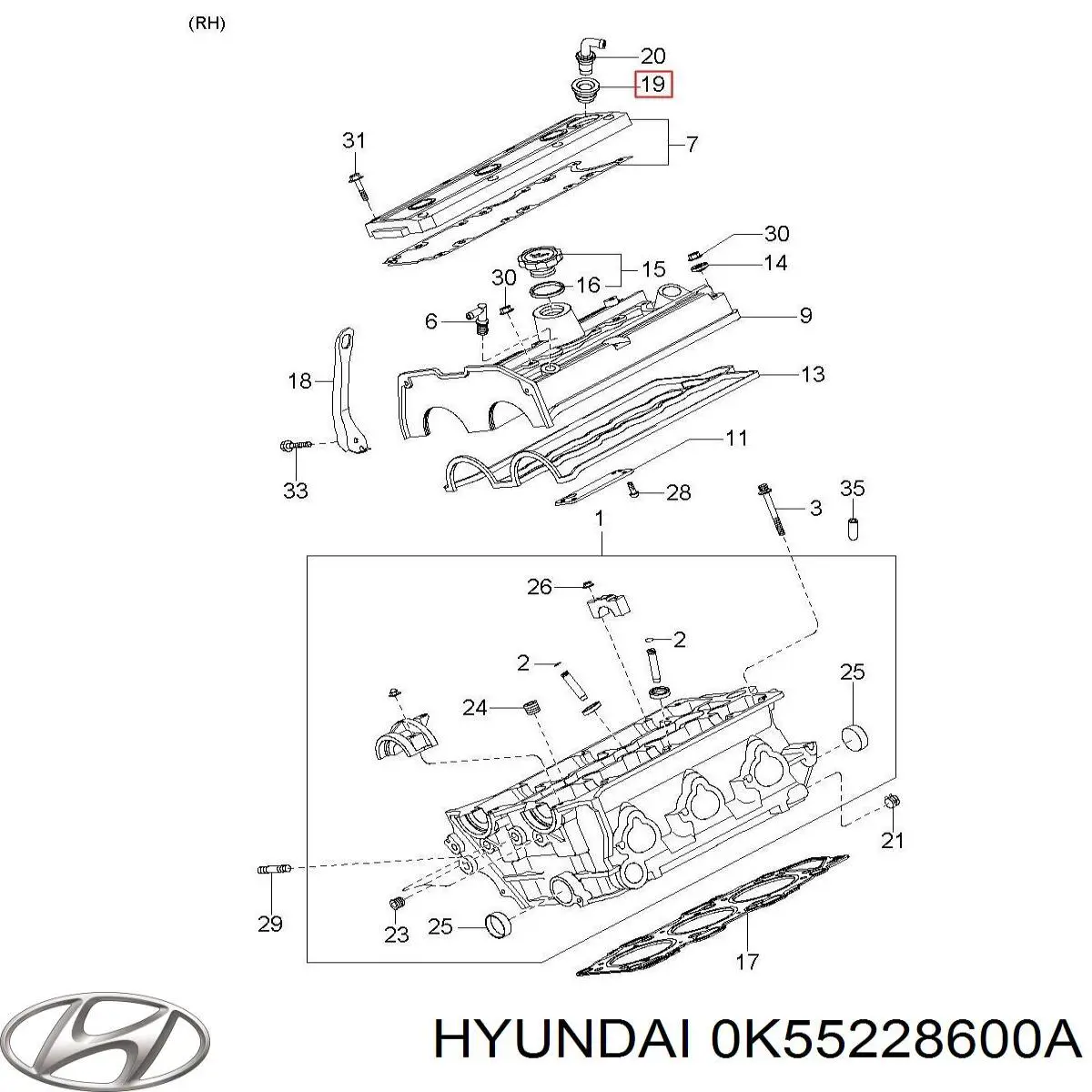 Купити 0K55228600A Hyundai/Kia 