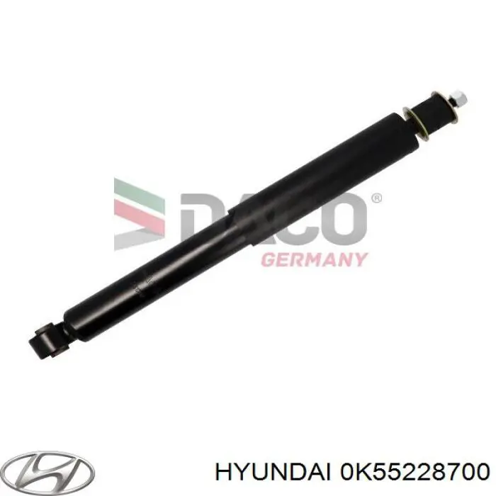 Купити 0K55228700 Hyundai/Kia Стійка амортизатора задня