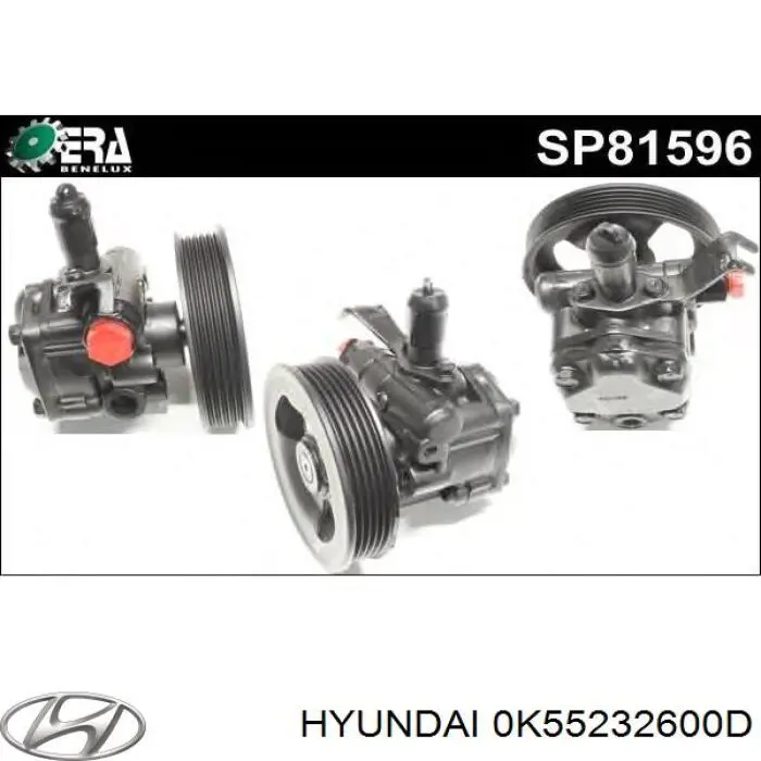 Насос ГПК Hyundai/Kia 0K55232600D ціна, від 50.67 USD