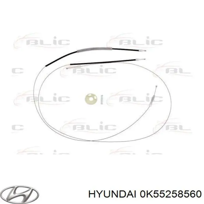 Купити 0K55258560B Hyundai/Kia Склопідйомник передньої правої двері