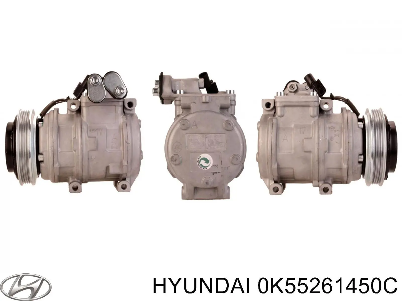 0K55261450C Hyundai/Kia Компресор холодоагенту