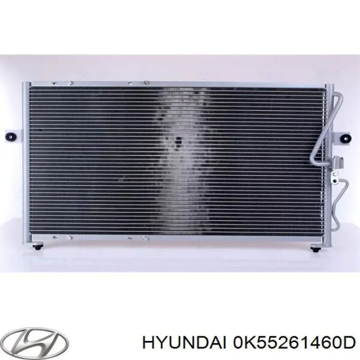 0K55261460D Hyundai/Kia радіатор кондиціонера